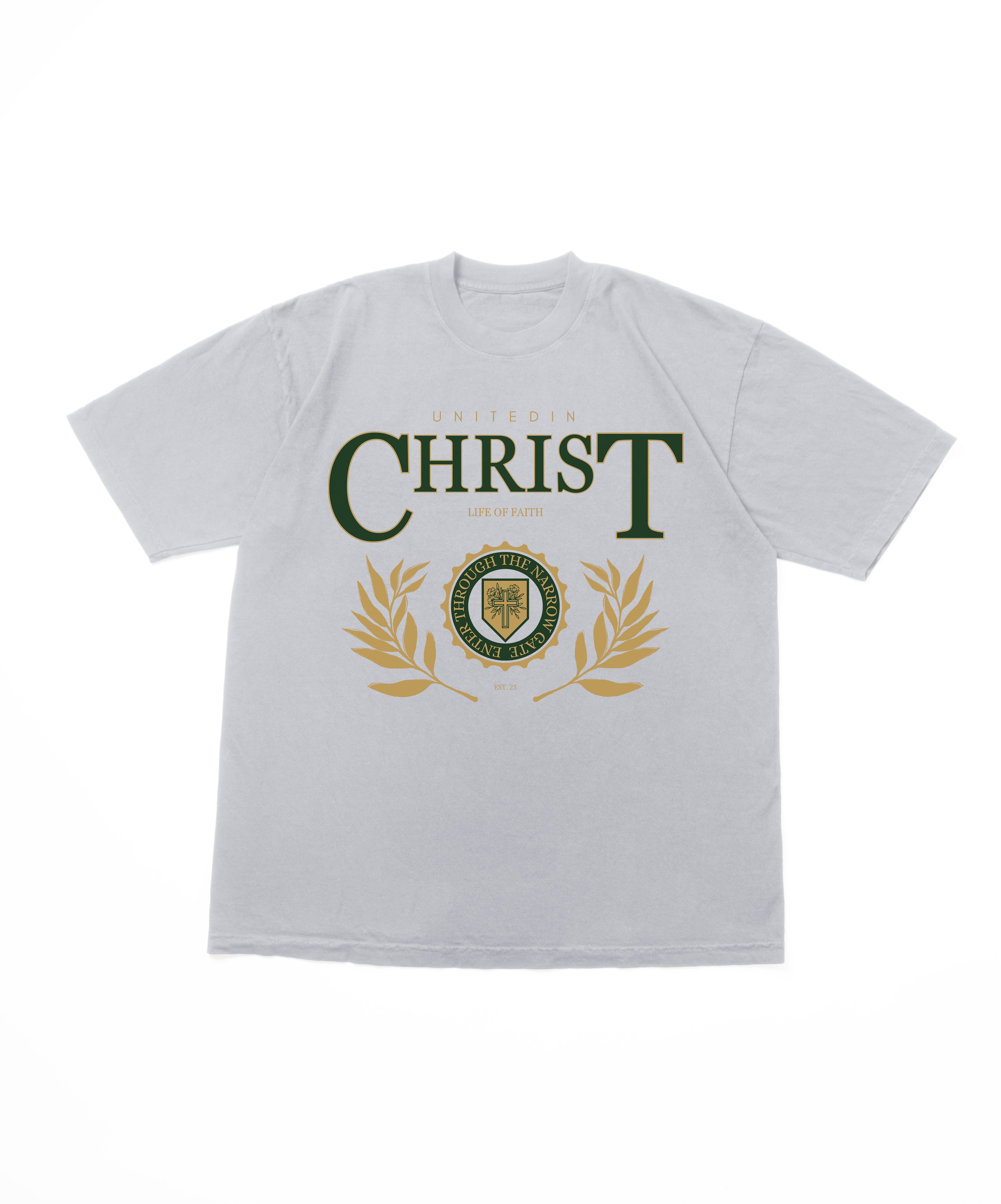 UNITED IN CHRIST OVERSIZE TEE - GREEN