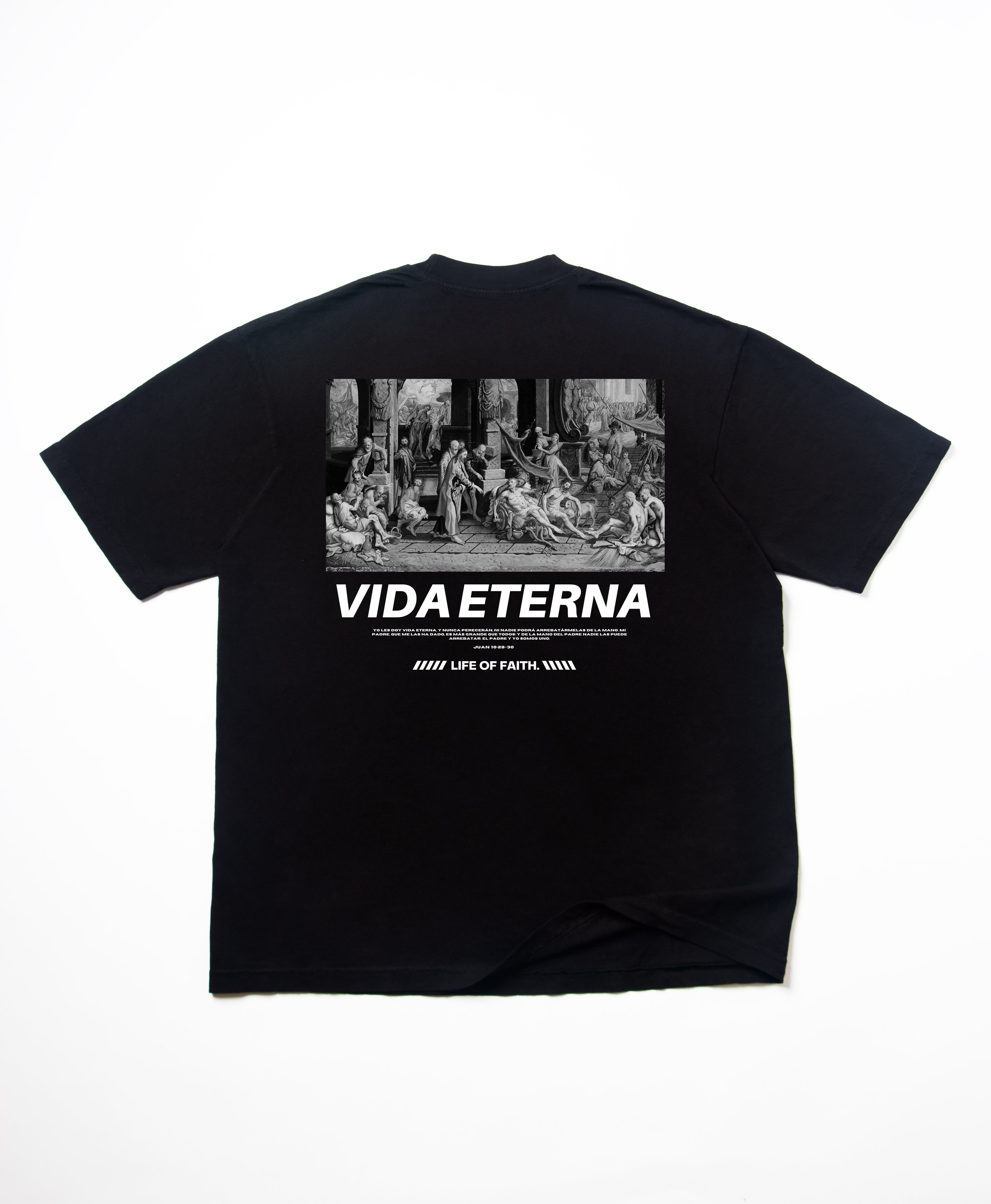 VIDA ETERNA OVERSIZE TEE - WHITE