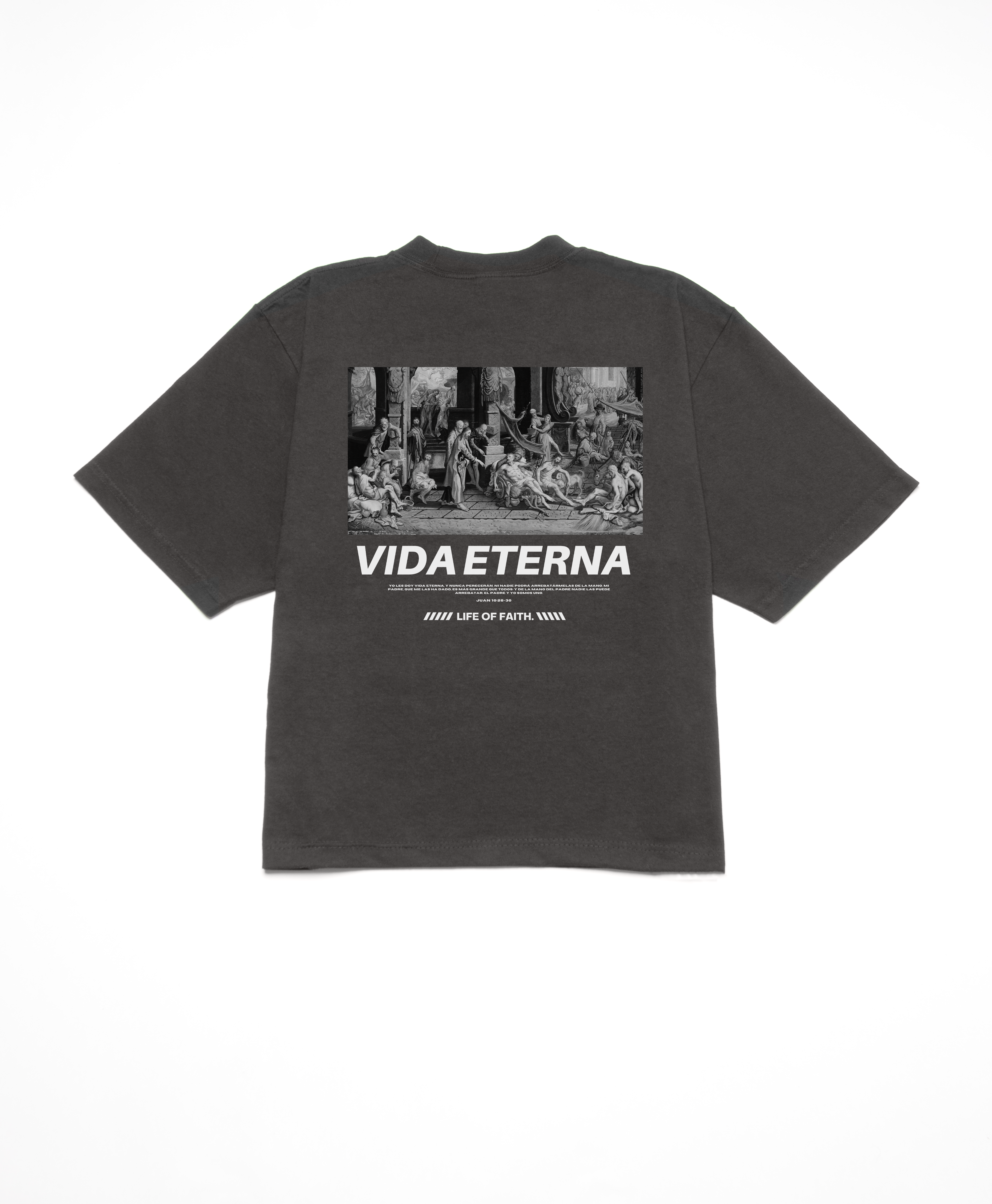 VIDA ETERNA BOXY TEE - WHITE