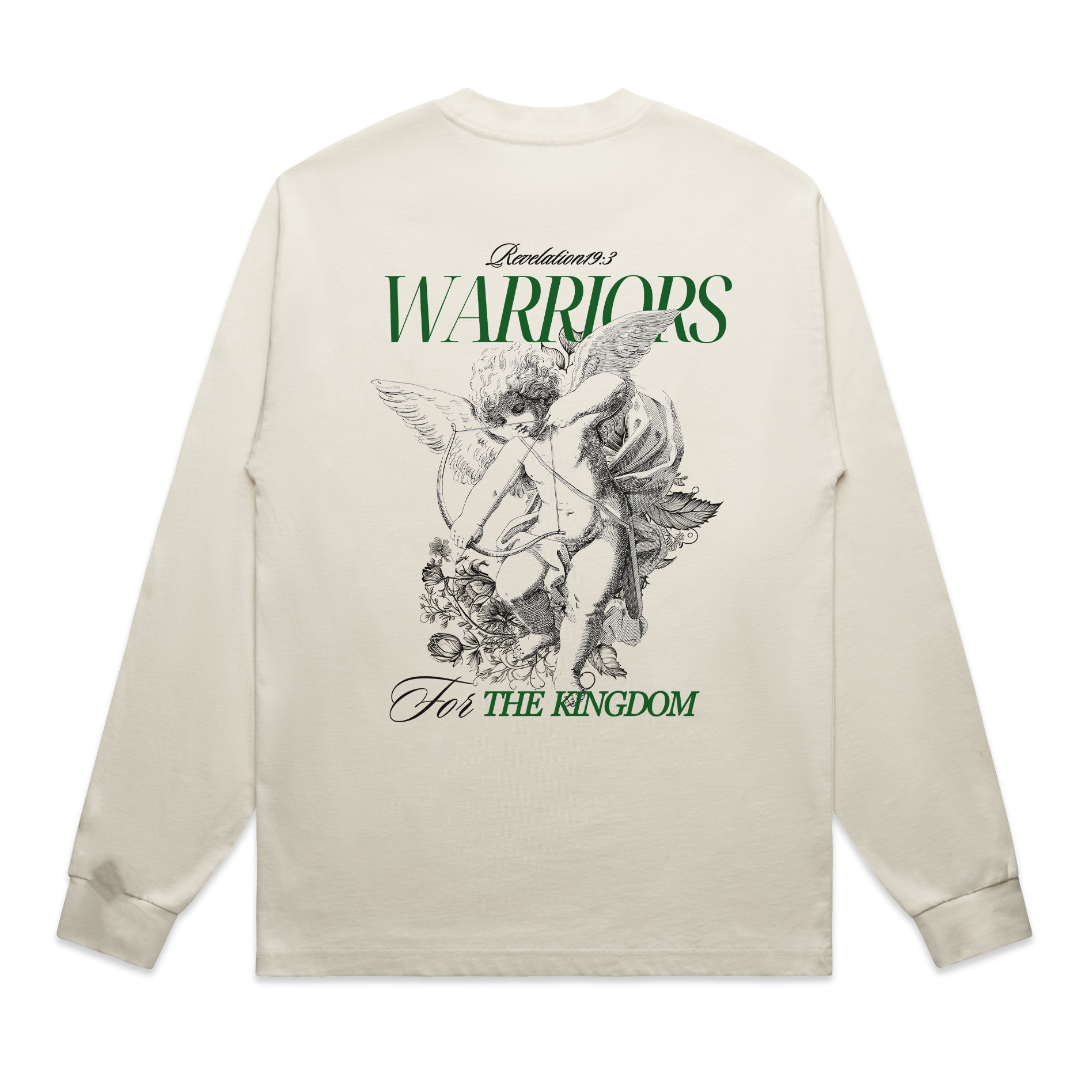 FOR THE KINGDOM HEAVY OVERSIZE LONG SLEEVE - GREEN