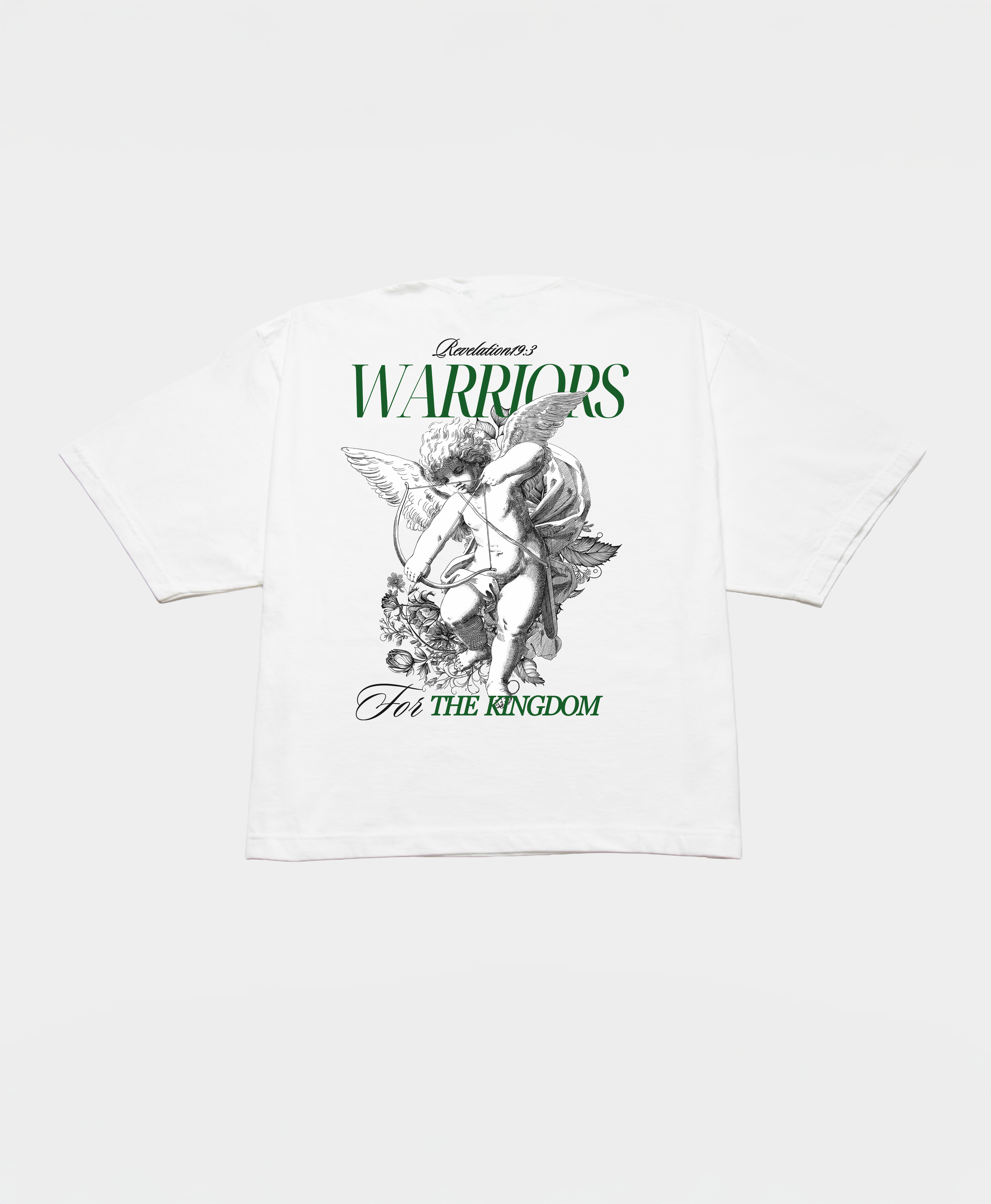 FOR THE KINGDOM BOXY TEE - GREEN