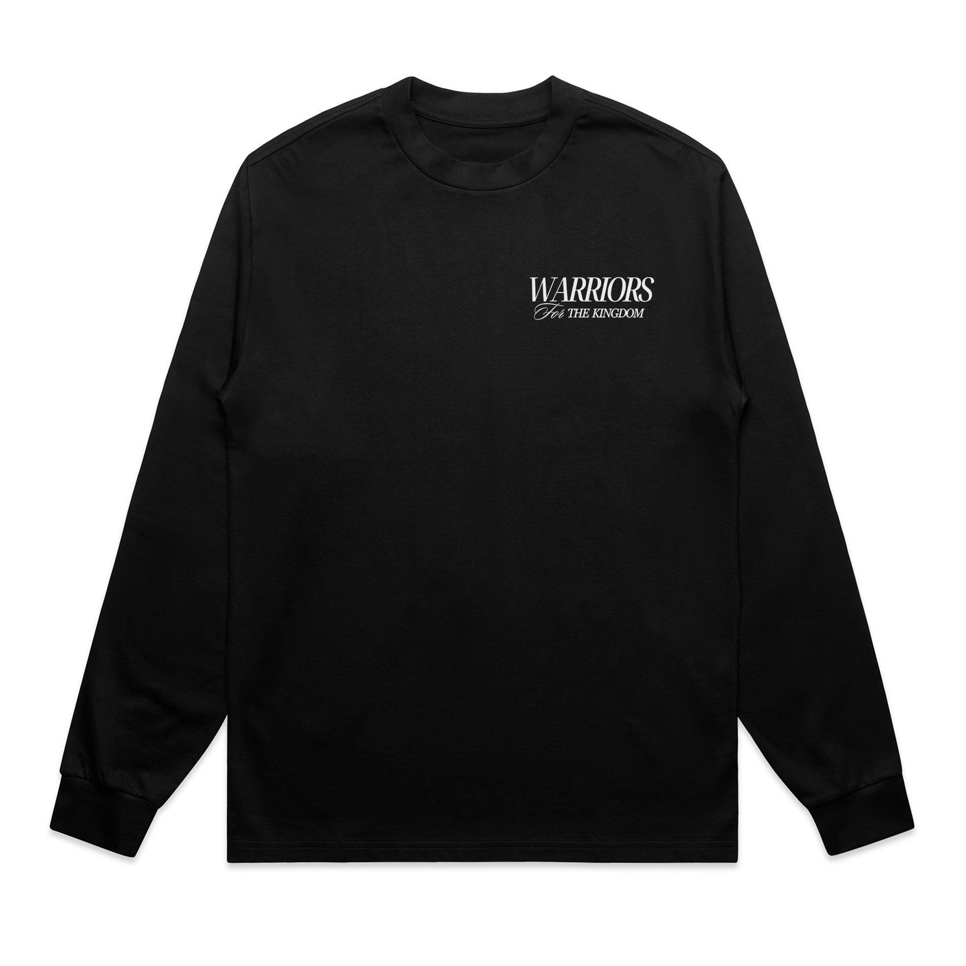 FOR THE KINGDOM HEAVY OVERSIZE LONG SLEEVE - WHITE