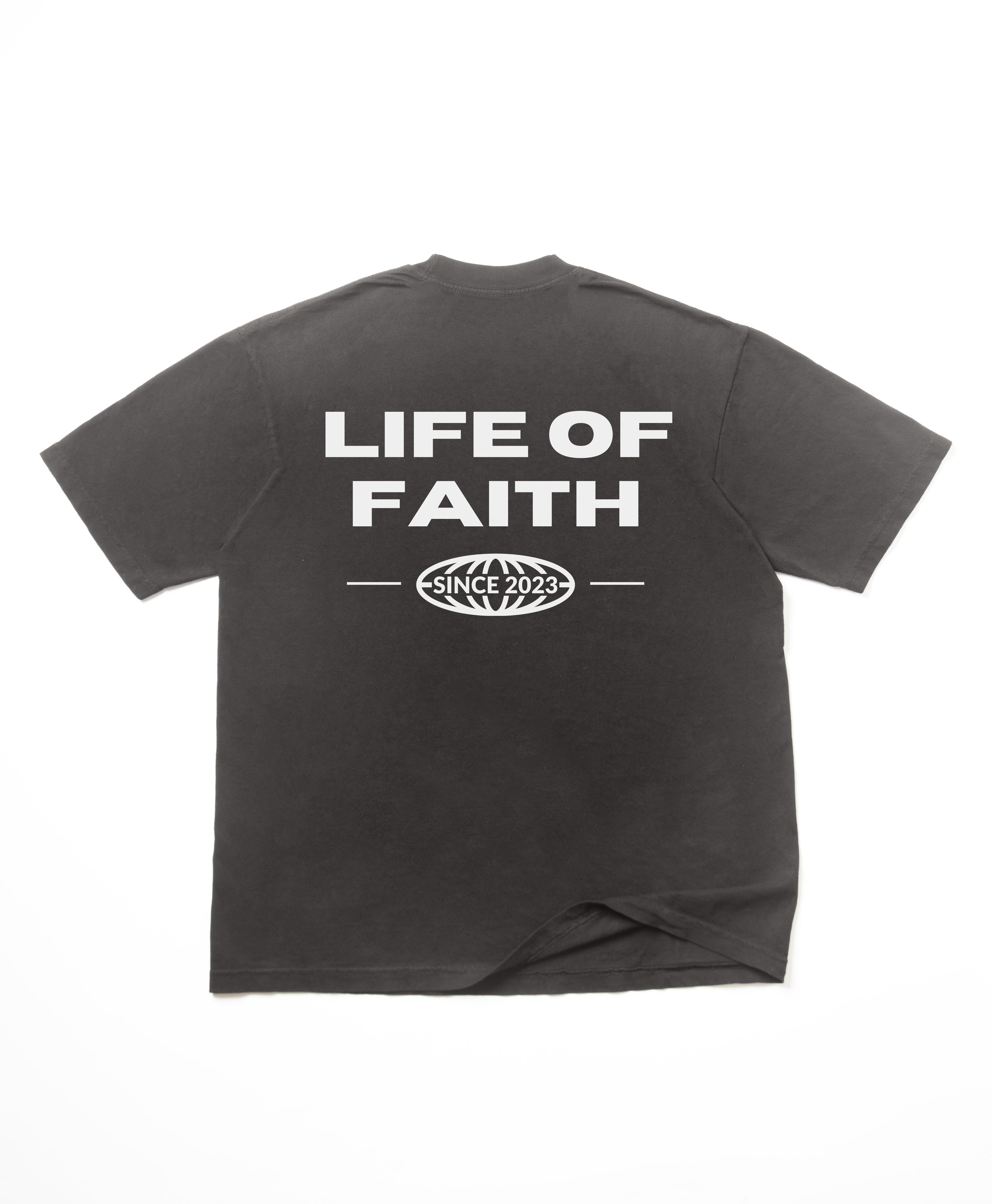 LIFE OF FAITH 2023 OVERSIZE TEE - WHITE