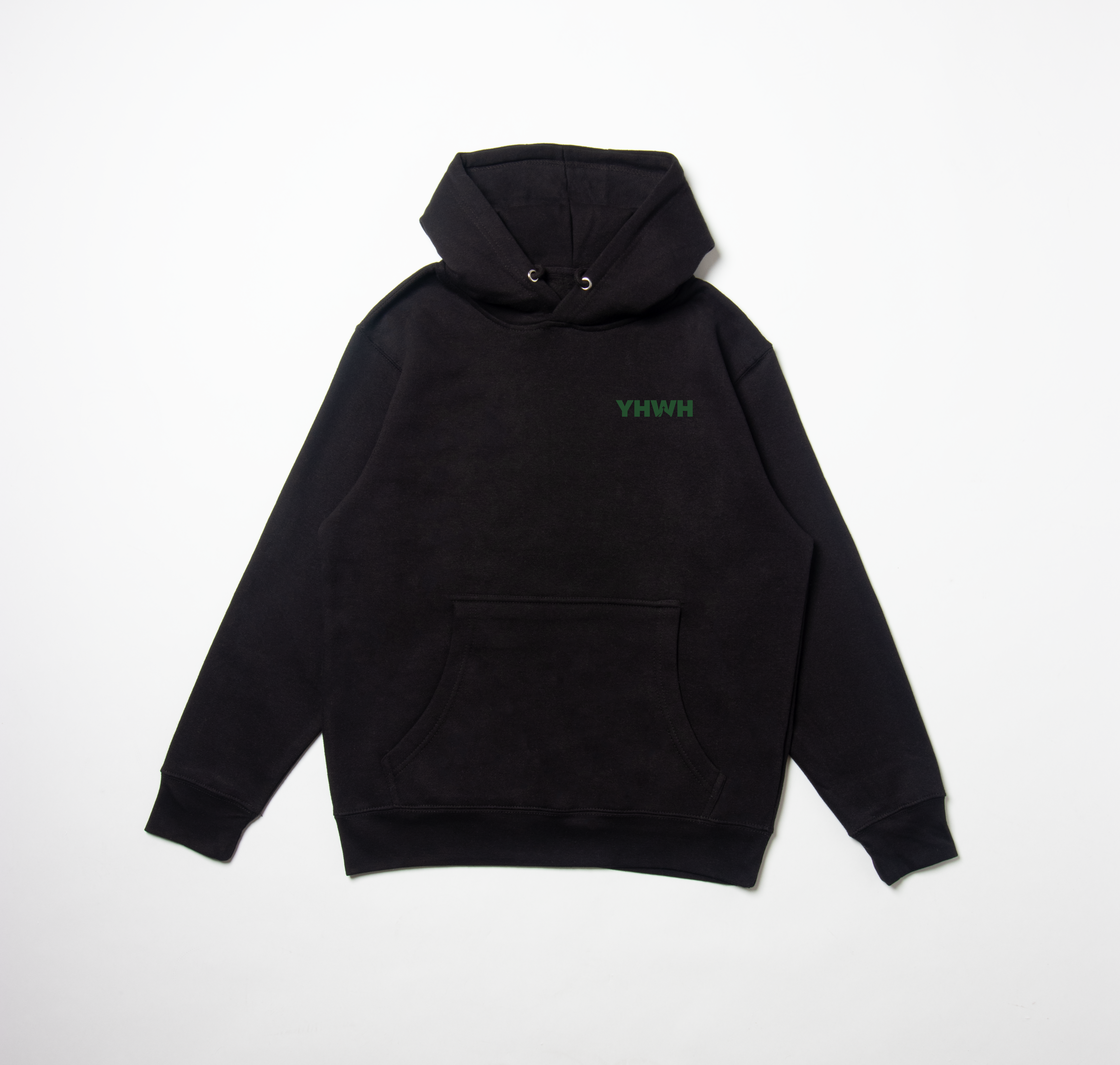 YHWH MOUNTAINTOP STAPLE UNISEX HOODIE - GREEN