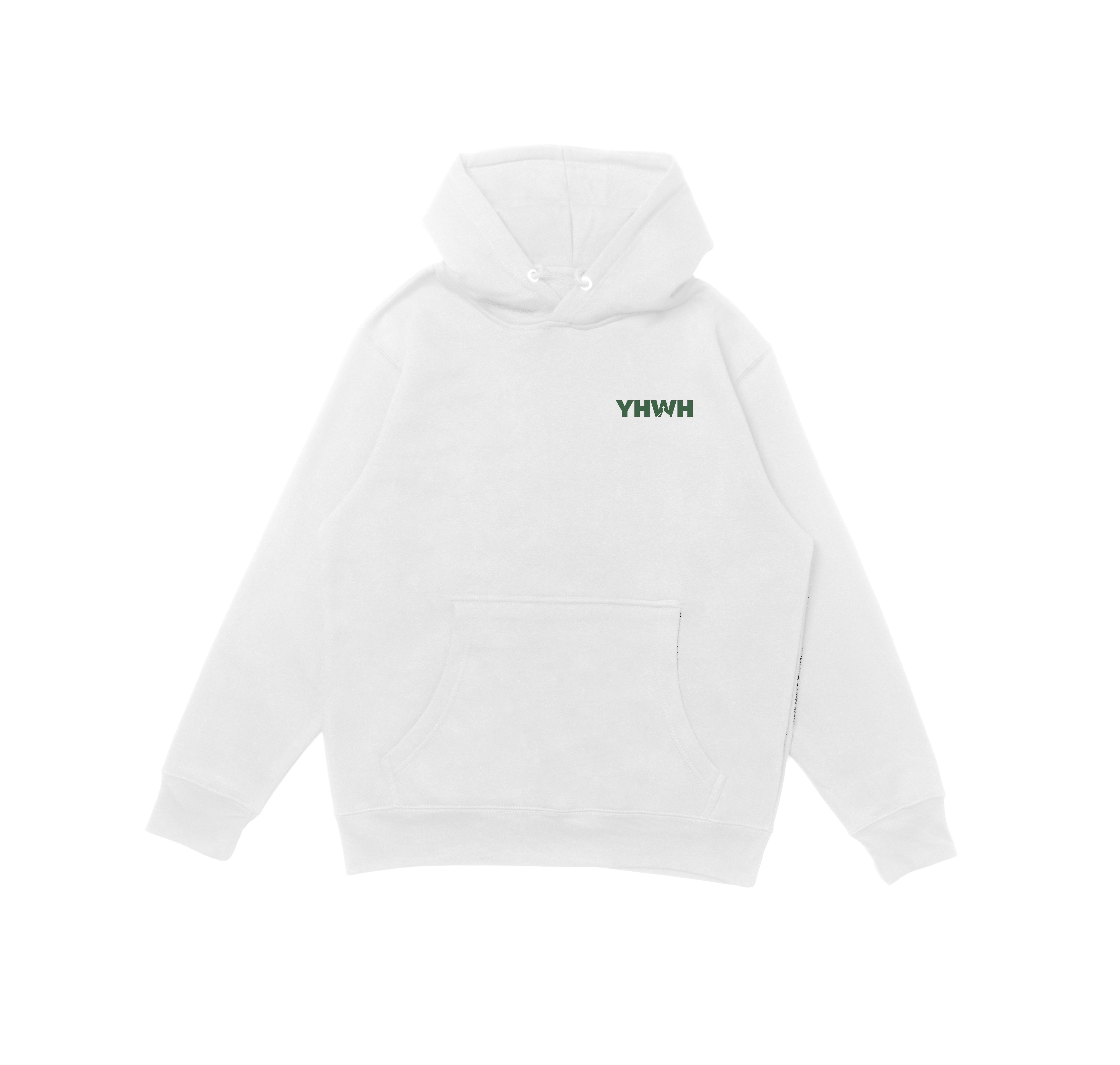 YHWH MOUNTAINTOP STAPLE UNISEX HOODIE - GREEN