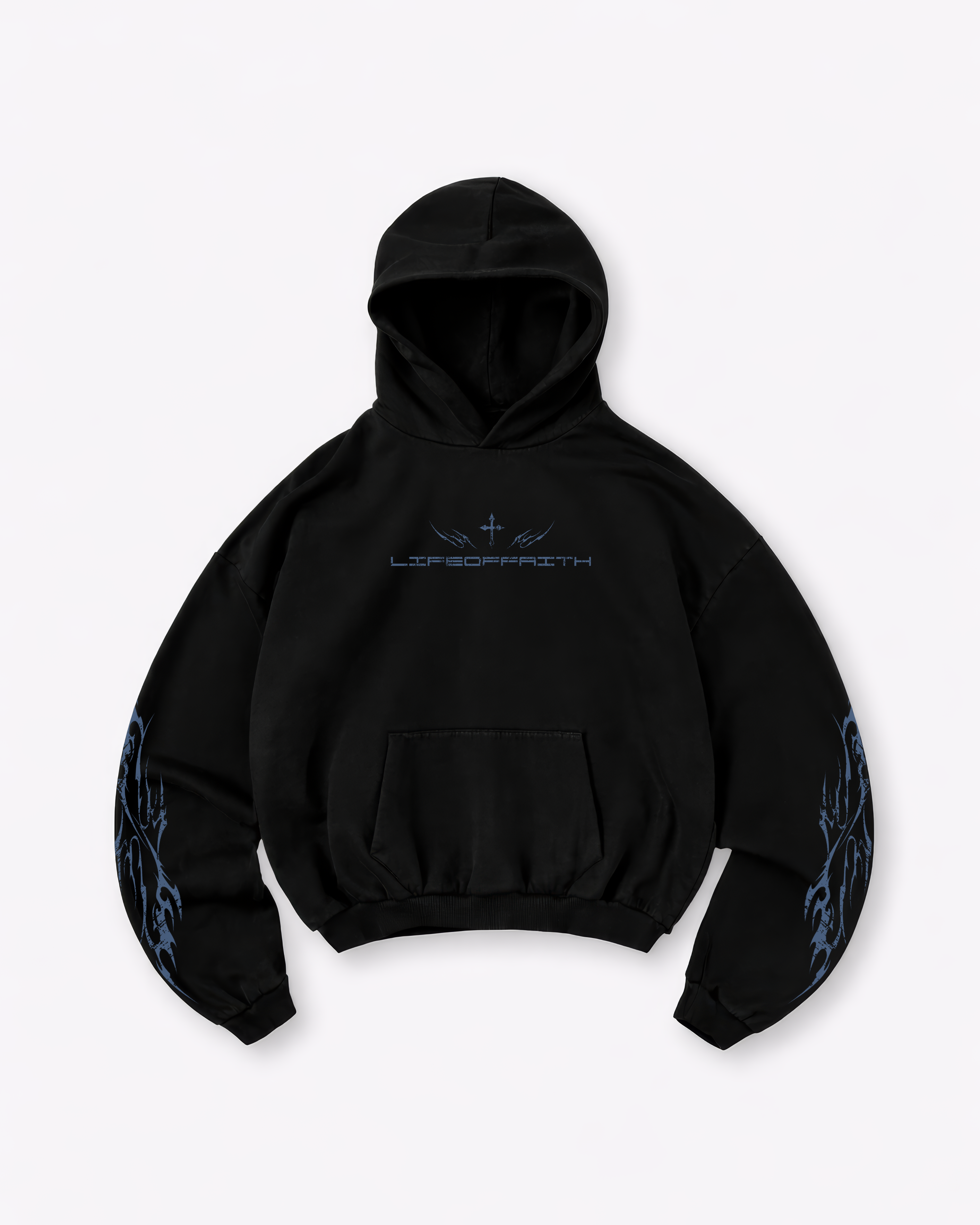 LIFEOFFAITH OVERSIZE HOODIE - SKY