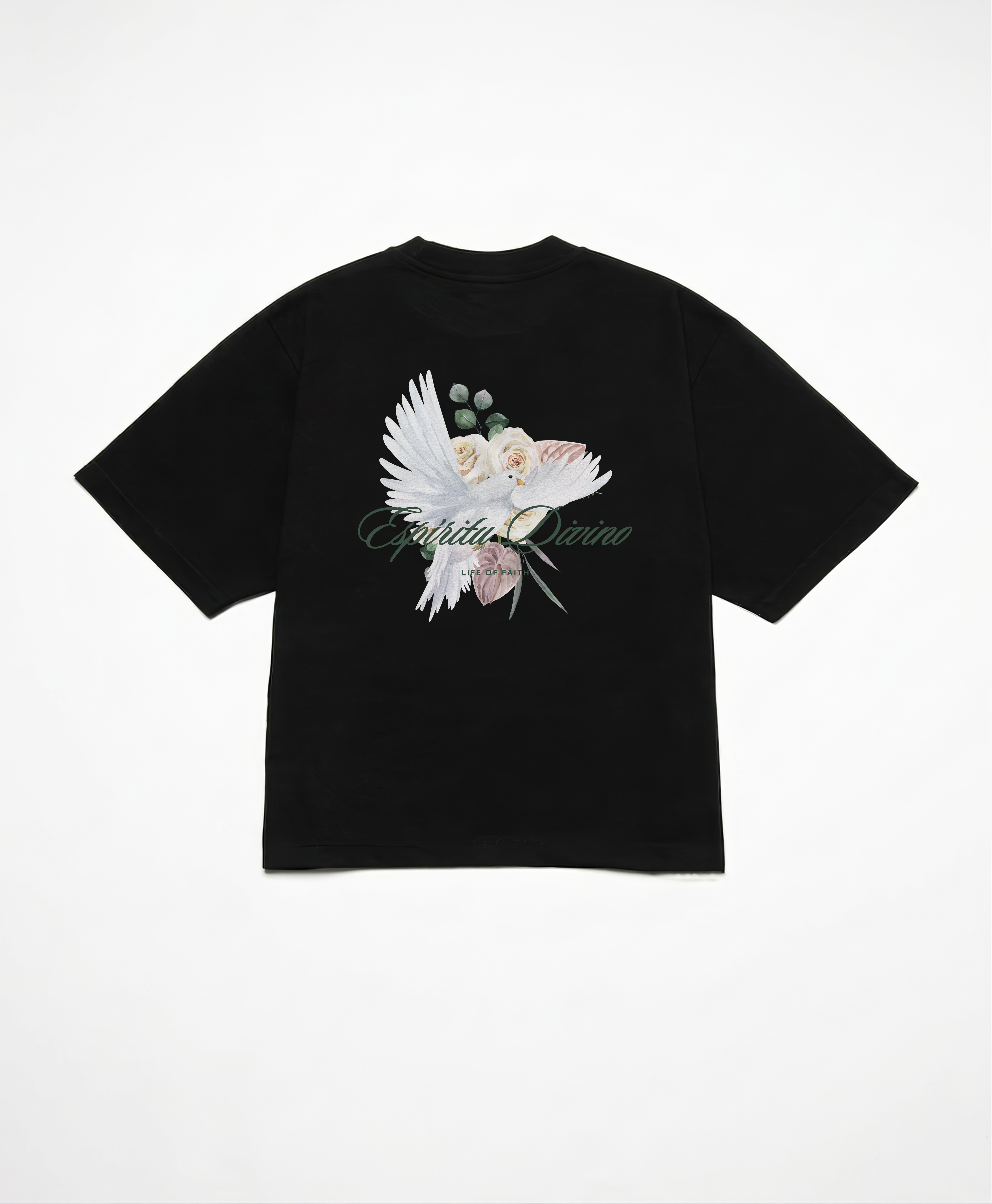 ESPIRITU DIVINO CROPPED BOXY TEE