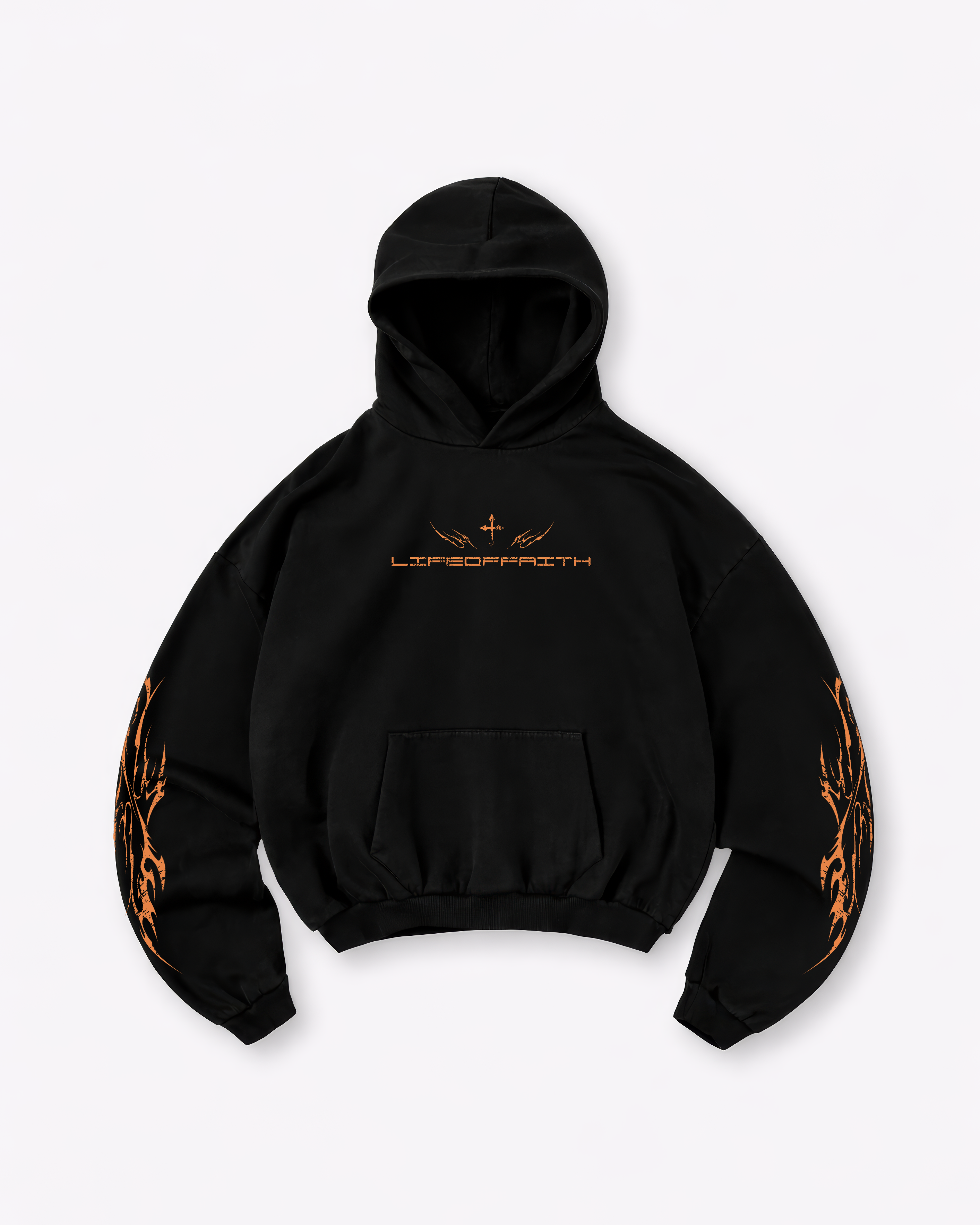 LIFEOFFAITH OVERSIZE HOODIE - SUNSET