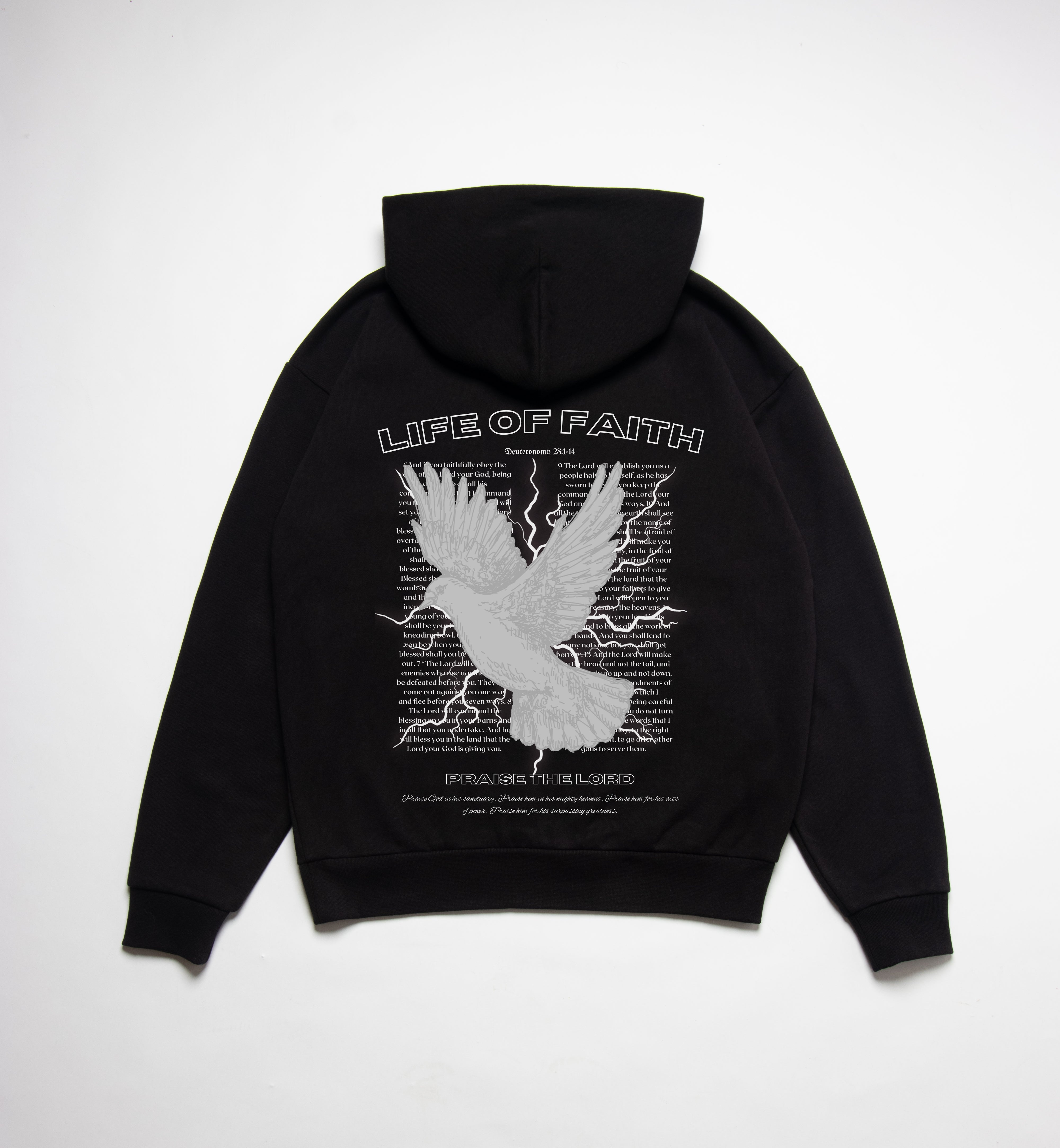 PRAISE THE LORD OVERSIZE HOODIE (420GSM)