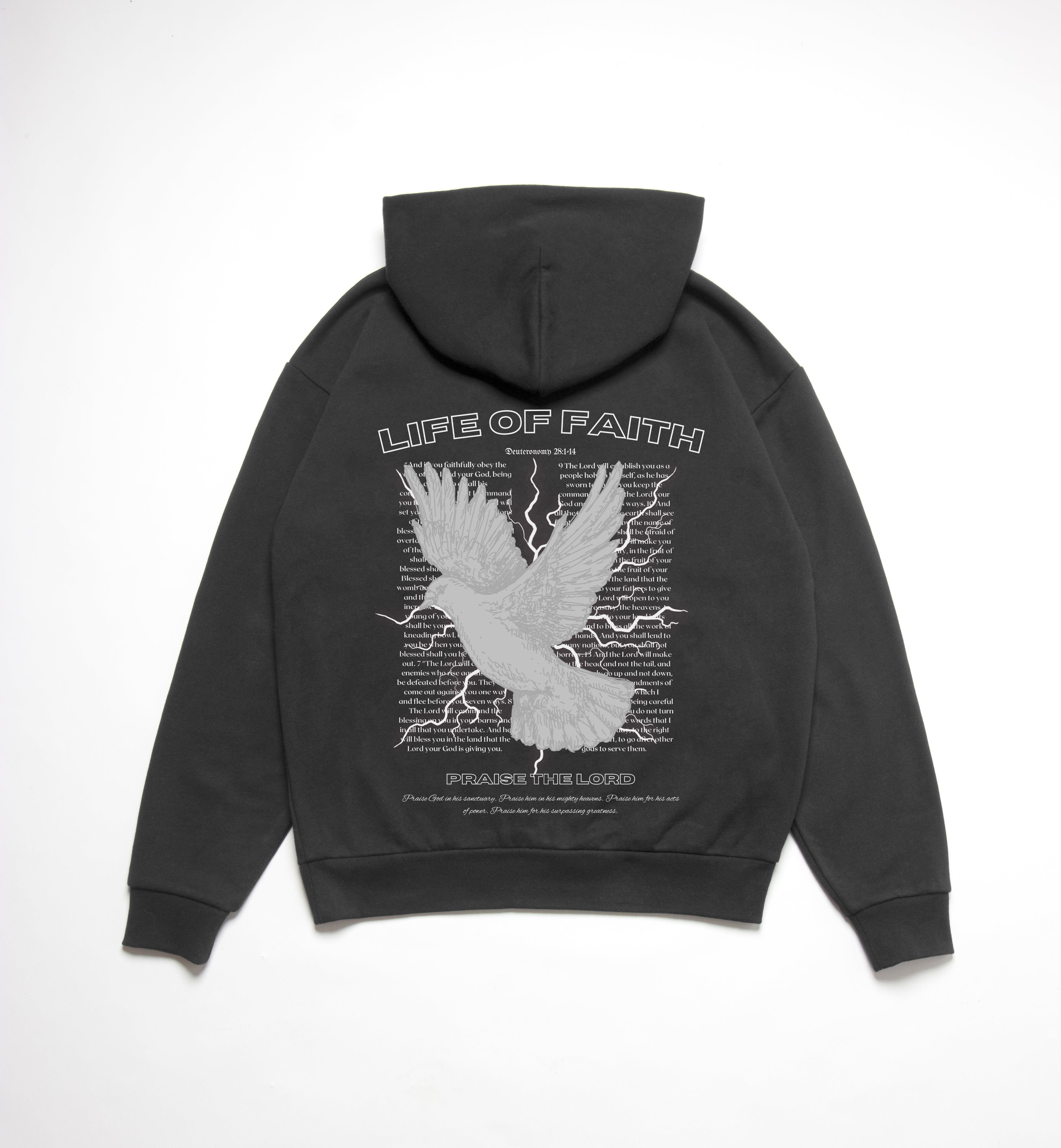 PRAISE THE LORD OVERSIZE HOODIE (420GSM)