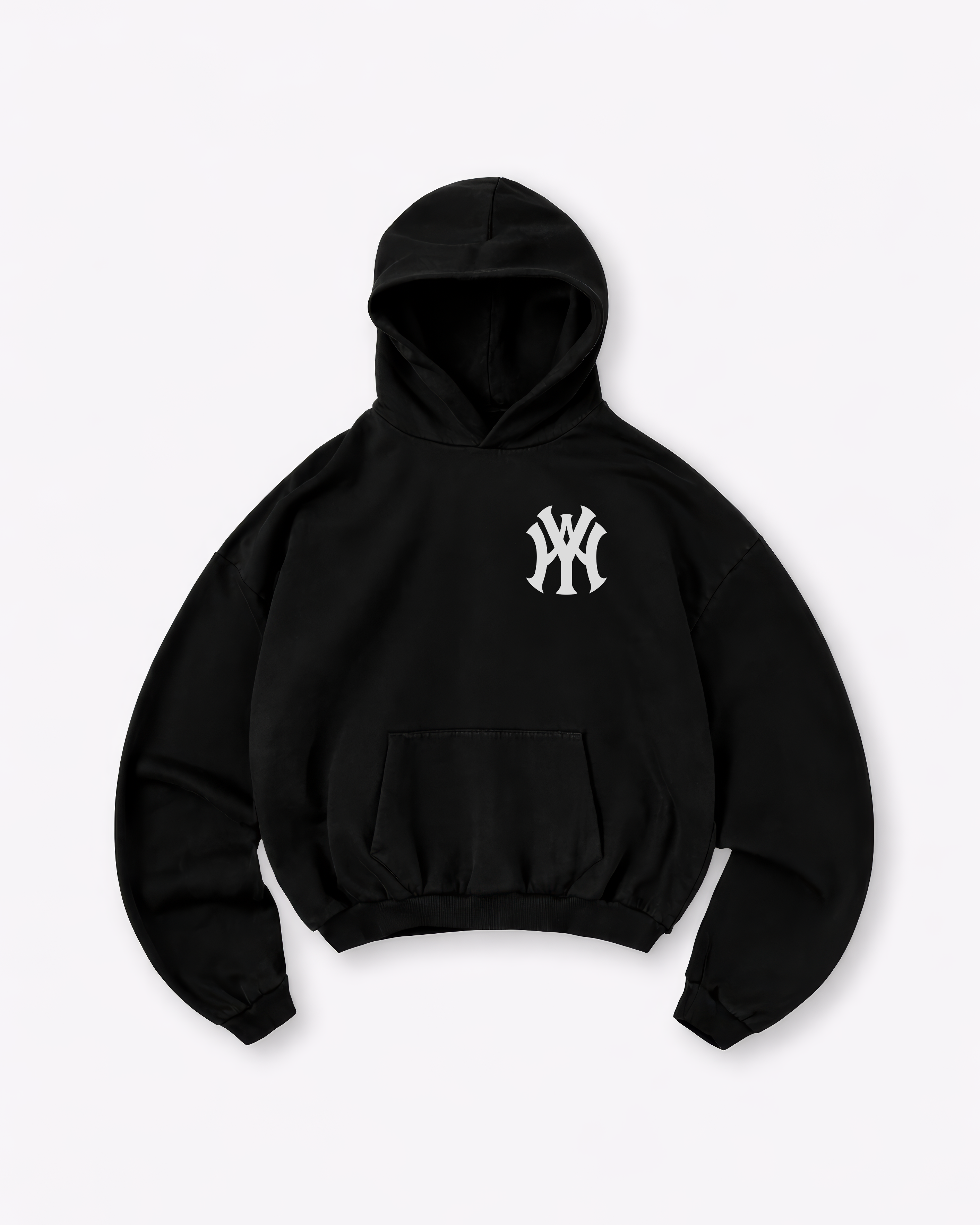 YHWH LOGO OVERSIZE HOODIE